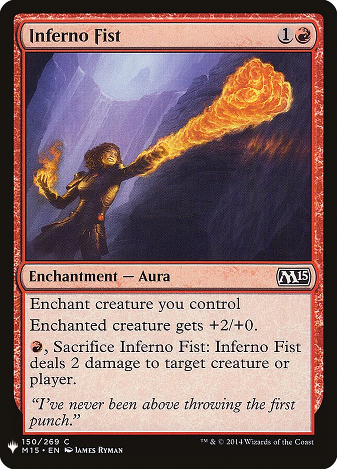 Inferno Fist [Mystery Booster] | Exor Games Summserside