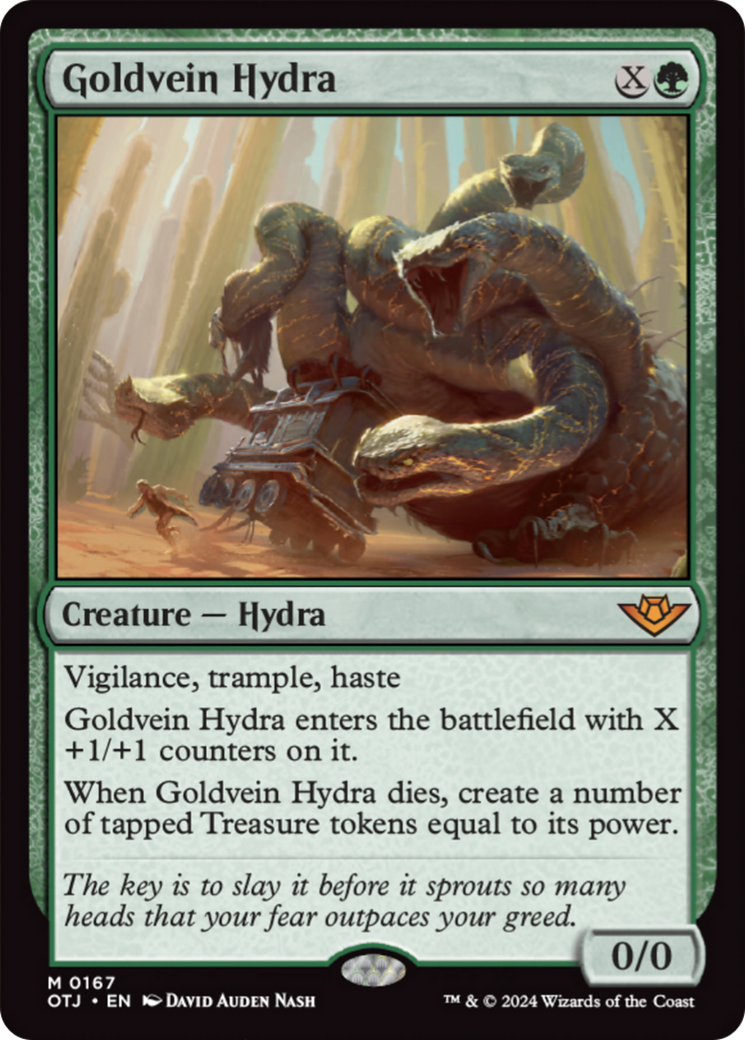 Goldvein Hydra [Outlaws of Thunder Junction] | Exor Games Summserside