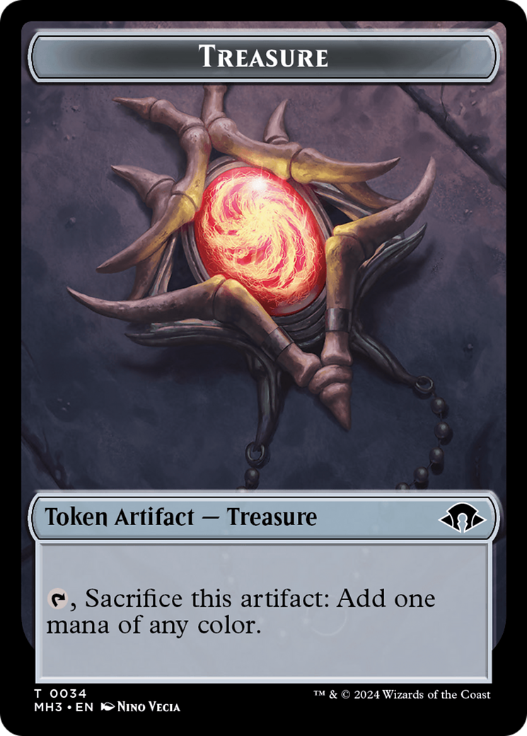 Treasure Token [Modern Horizons 3 Tokens] | Exor Games Summserside