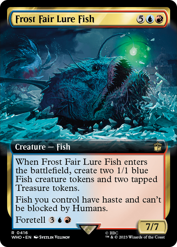 Frost Fair Lure Fish (Extended Art) [Doctor Who] | Exor Games Summserside