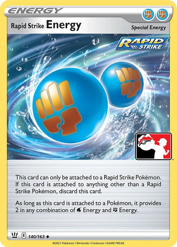 Rapid Strike Energy (140/163) [Prize Pack Series Two] | Exor Games Summserside