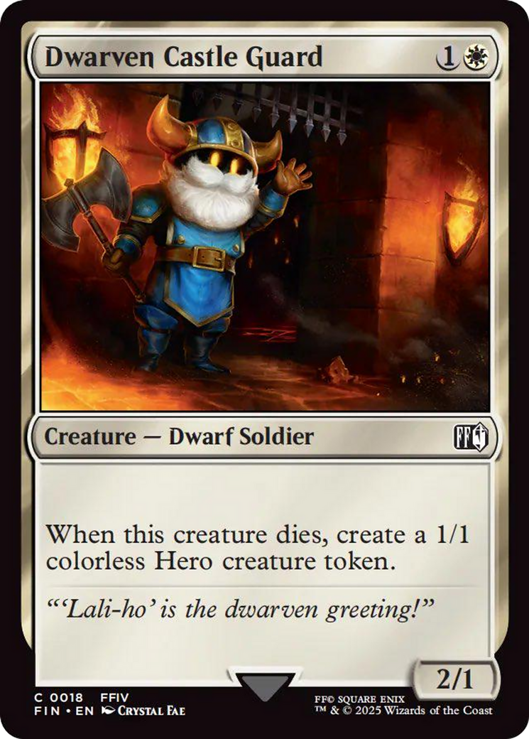 Dwarven Castle Guard [FINAL FANTASY] | Exor Games Summserside