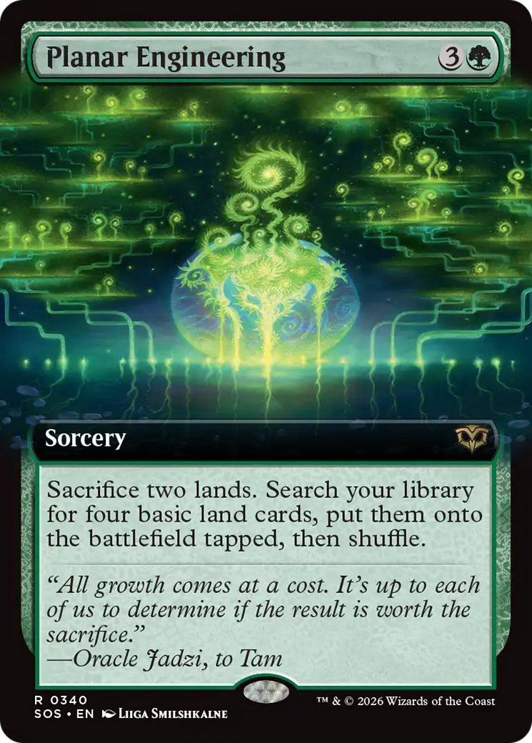 Planar Engineering (Extended Art) [Secrets of Strixhaven] | Exor Games Summserside