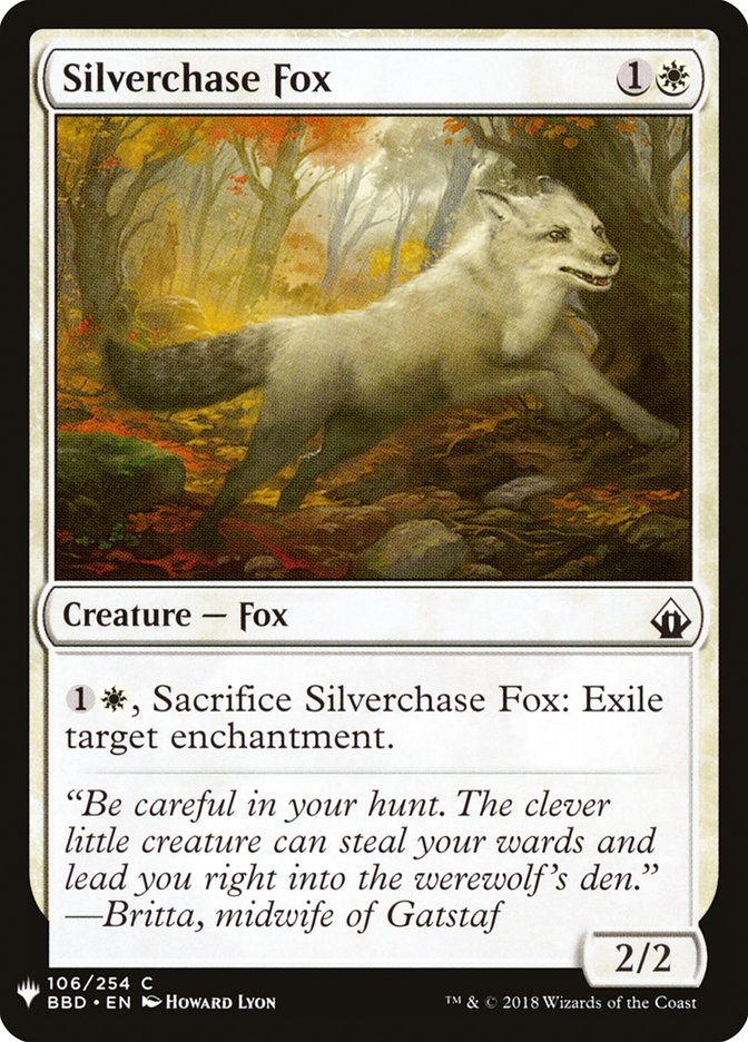 Silverchase Fox [Mystery Booster] | Exor Games Summserside