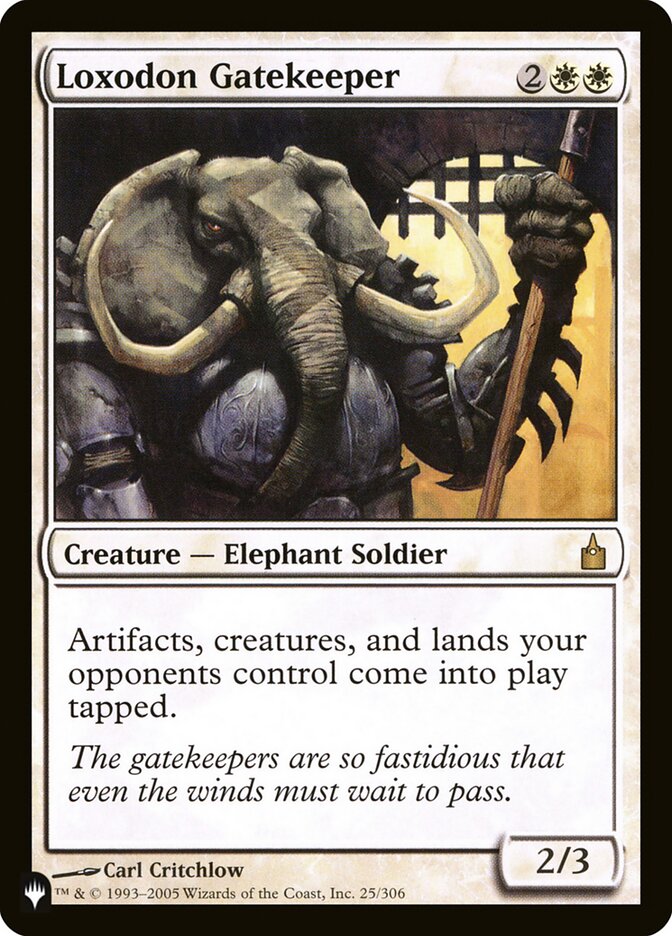 Loxodon Gatekeeper [The List] | Exor Games Summserside