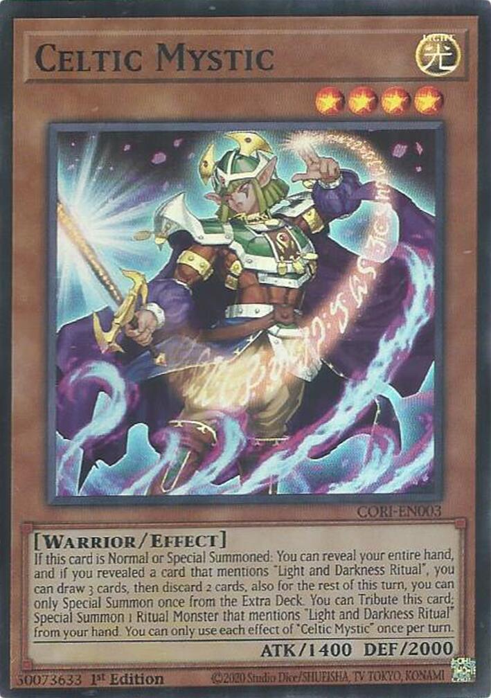 Celtic Mystic [CORI-EN003] Super Rare | Exor Games Summserside