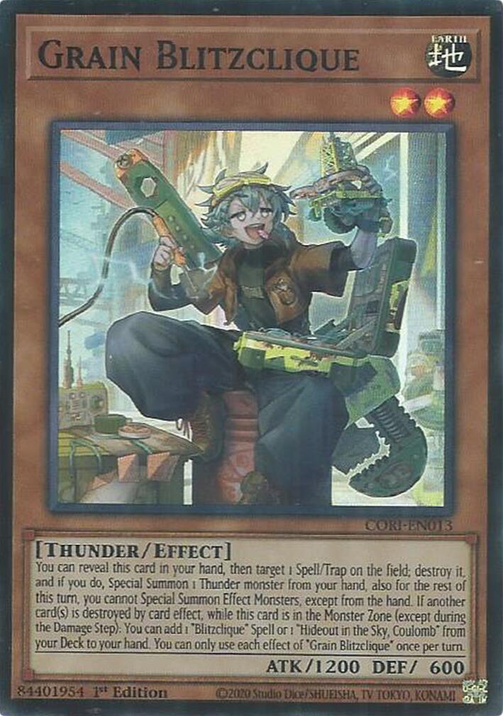 Grain Blitzclique [CORI-EN013] Super Rare | Exor Games Summserside