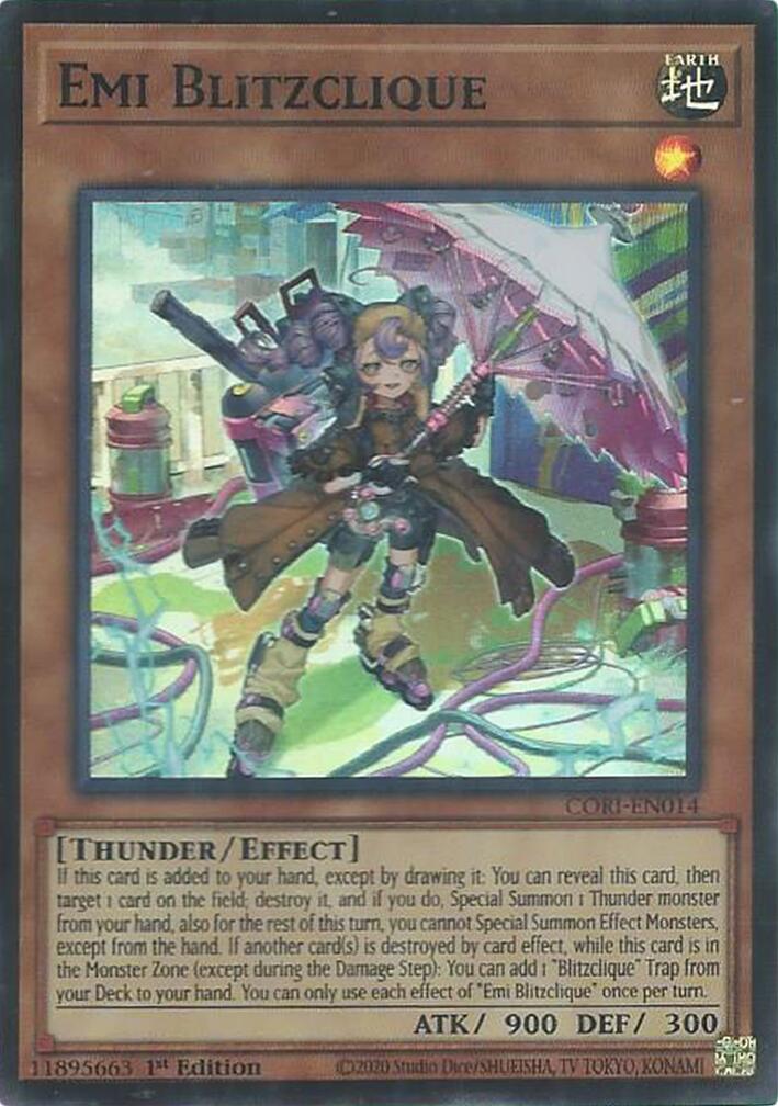 Emi Blitzclique [CORI-EN014] Super Rare | Exor Games Summserside