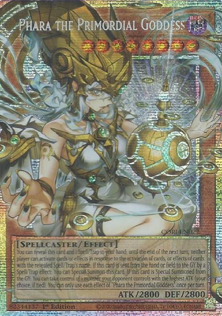 Phara the Primordial Goddess (Starlight Rare) (Extended Art) [CORI-EN022] Starlight Rare | Exor Games Summserside