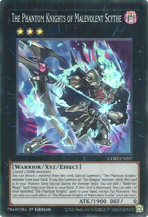 The Phantom Knights of Malevolent Scythe [CORI-EN037] Super Rare | Exor Games Summserside