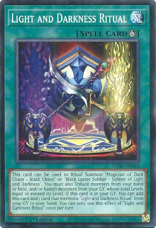 Light and Darkness Ritual [CORI-EN044] Common | Exor Games Summserside