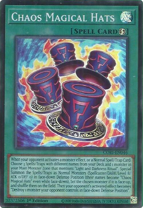 Chaos Magical Hats [CORI-EN046] Super Rare | Exor Games Summserside