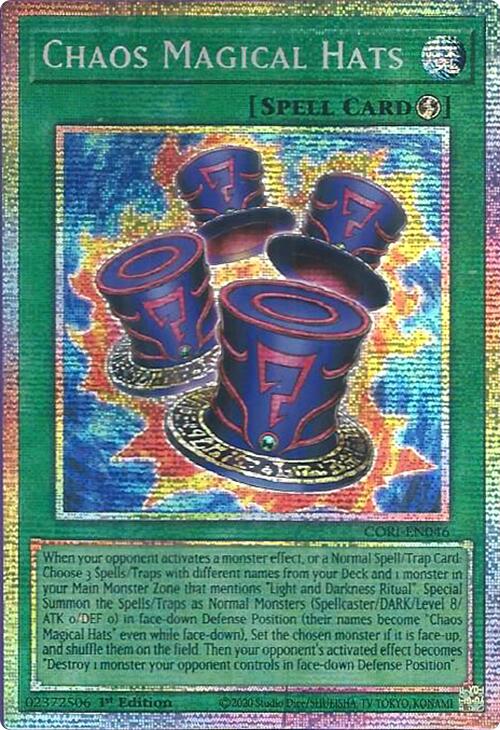 Chaos Magical Hats (Starlight Rare) [CORI-EN046] Starlight Rare | Exor Games Summserside