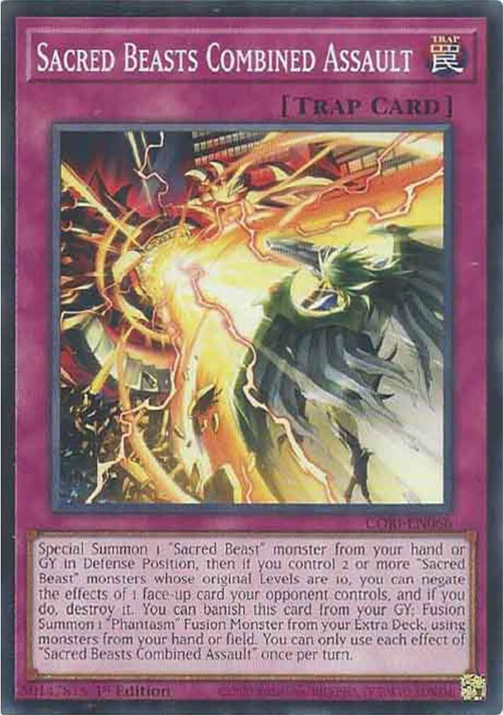 Sacred Beasts Combined Assault [CORI-EN066] Common | Exor Games Summserside