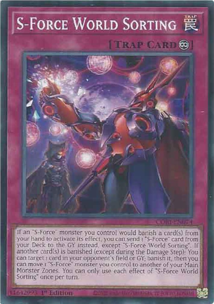 S-Force World Sorting [CORI-EN074] Common | Exor Games Summserside