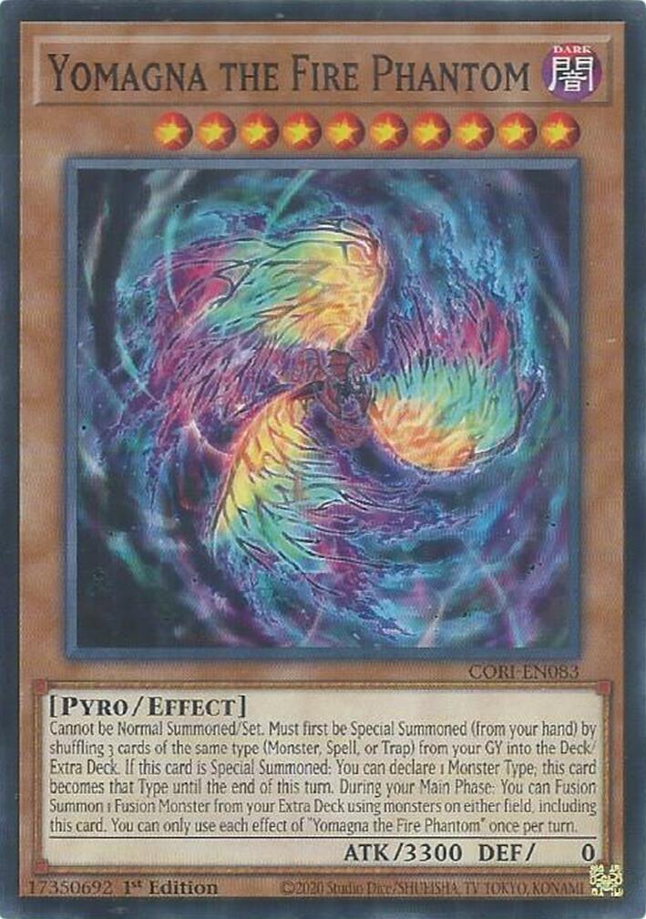 Yomagna the Fire Phantom [CORI-EN083] Common | Exor Games Summserside