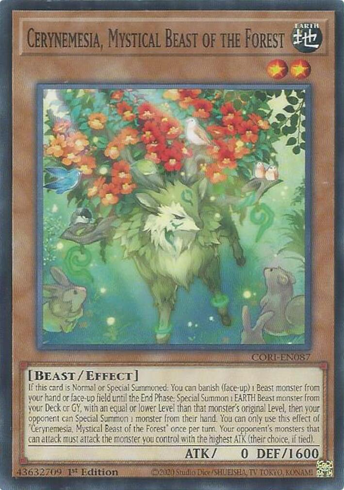 Cerynemesia, Mystical Beast of the Forest [CORI-EN087] Common | Exor Games Summserside