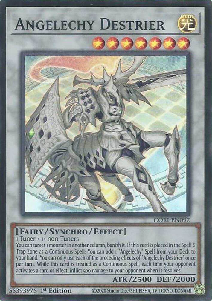 Angelechy Destrier [CORI-EN092] Super Rare | Exor Games Summserside