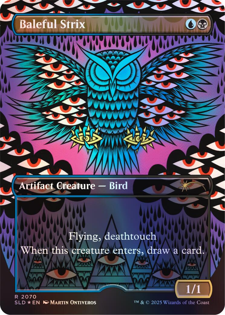 Baleful Strix (2070) (Rainbow Foil) [Secret Lair Drop Series] | Exor Games Summserside