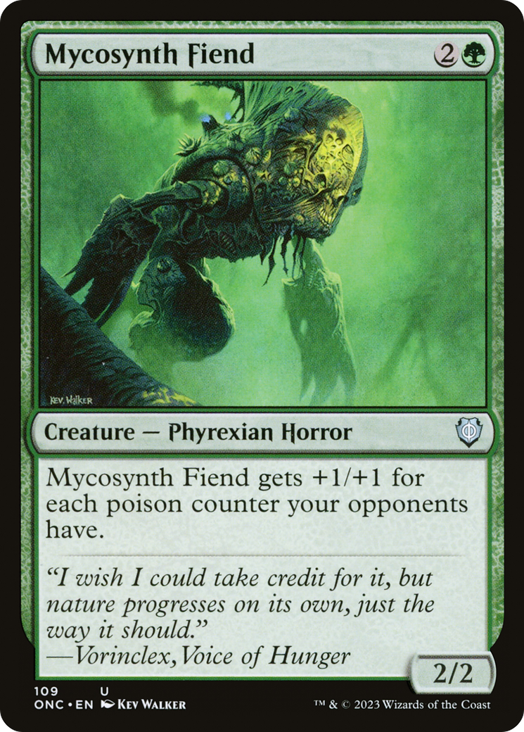 Mycosynth Fiend [Phyrexia: All Will Be One Commander] | Exor Games Summserside