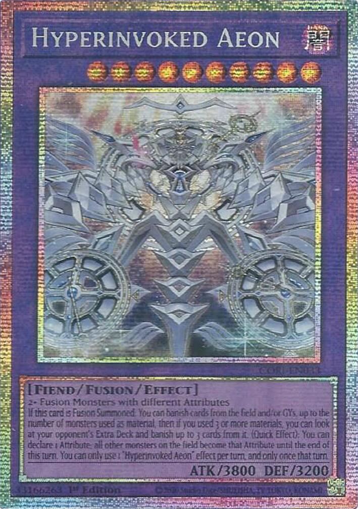 Hyperinvoked Aeon (Starlight Rare) [CORI-EN033] Starlight Rare | Exor Games Summserside