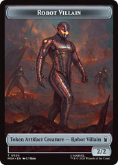 Hero // Robot Villain Double-Sided Token [Marvel Super Heroes Tokens] | Exor Games Summserside