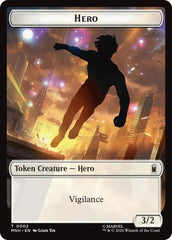 Hero // Robot Villain Double-Sided Token [Marvel Super Heroes Tokens] | Exor Games Summserside