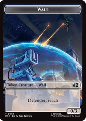 Wall // Council of Reeds Double-Sided Token [Marvel Super Heroes Commander Tokens] | Exor Games Summserside