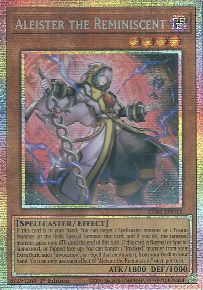 Aleister the Reminiscent (Starlight Rare) [CORI-EN015] Starlight Rare | Exor Games Summserside