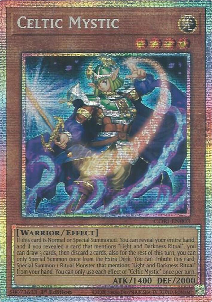 Celtic Mystic (Starlight Rare) [CORI-EN003] Starlight Rare | Exor Games Summserside