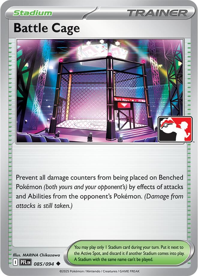 Battle Cage (085/094) [Prize Pack Series Nine] | Exor Games Summserside