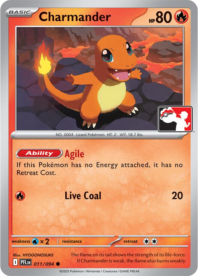 Charmander (011/094) [Prize Pack Series Nine] | Exor Games Summserside