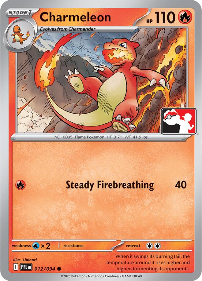 Charmeleon (012/094) [Prize Pack Series Nine] | Exor Games Summserside