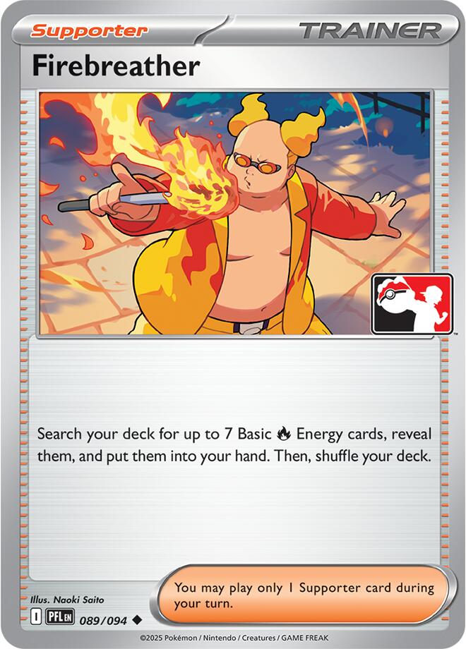 Firebreather (089/094) [Prize Pack Series Nine] | Exor Games Summserside