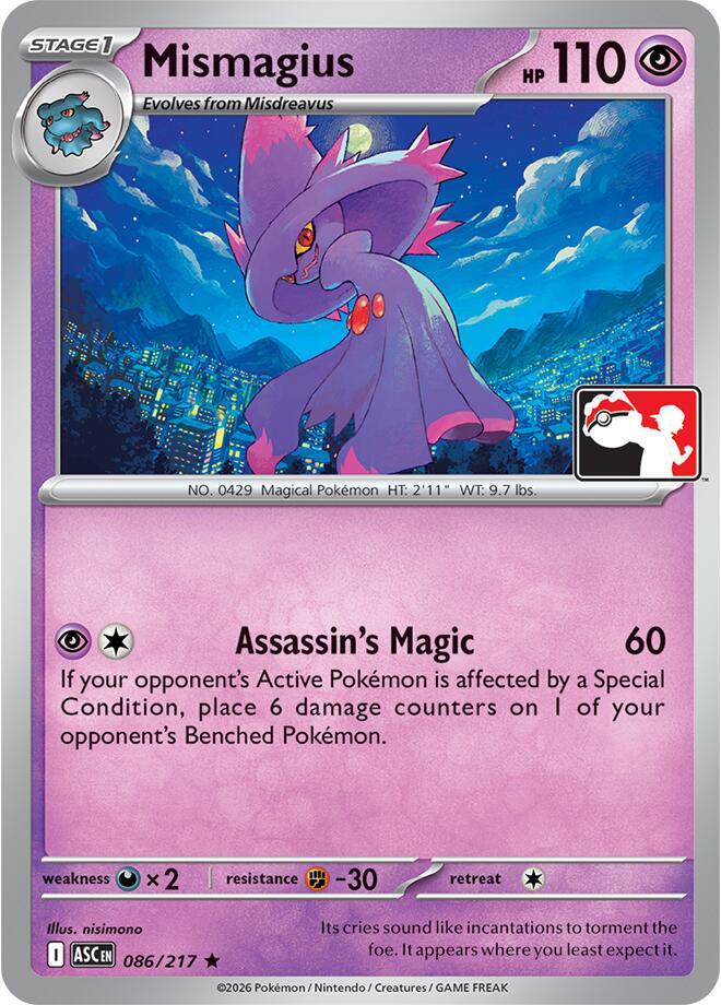 Mismagius (086/217) [Prize Pack Series Nine] | Exor Games Summserside