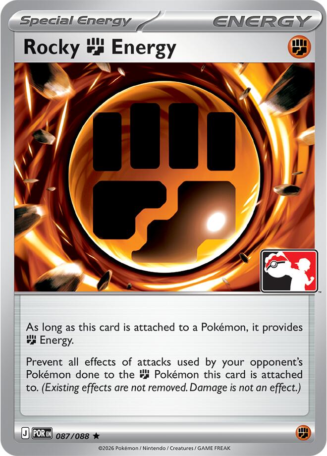 Rocky Fighting Energy (087/088) [Prize Pack Series Nine] | Exor Games Summserside