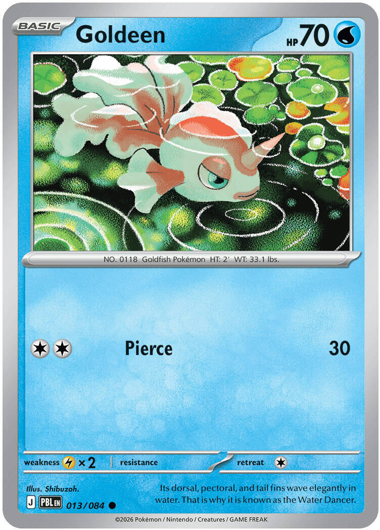 Goldeen (013/084) [Mega Evolution: Pitch Black] | Exor Games Summserside