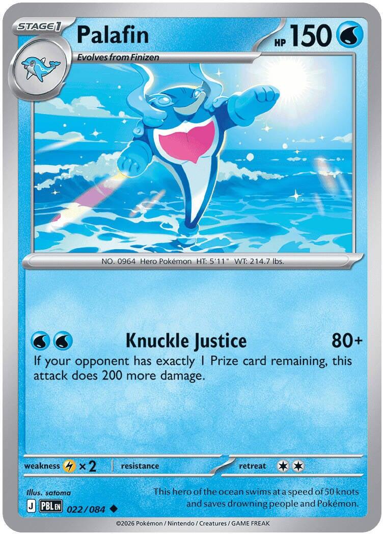 Palafin (022/084) [Mega Evolution: Pitch Black] | Exor Games Summserside