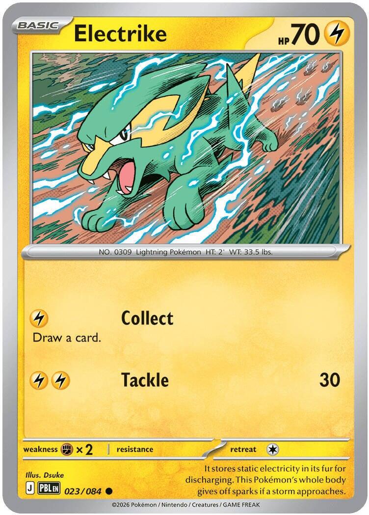 Electrike (023/084) [Mega Evolution: Pitch Black] | Exor Games Summserside