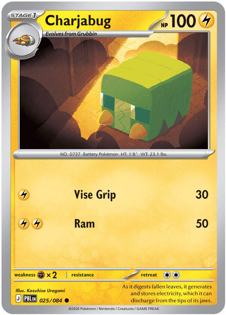 Charjabug (025/084) [Mega Evolution: Pitch Black] | Exor Games Summserside