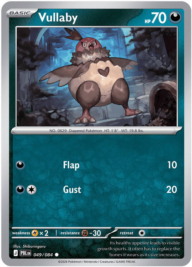 Vullaby (049/084) [Mega Evolution: Pitch Black] | Exor Games Summserside
