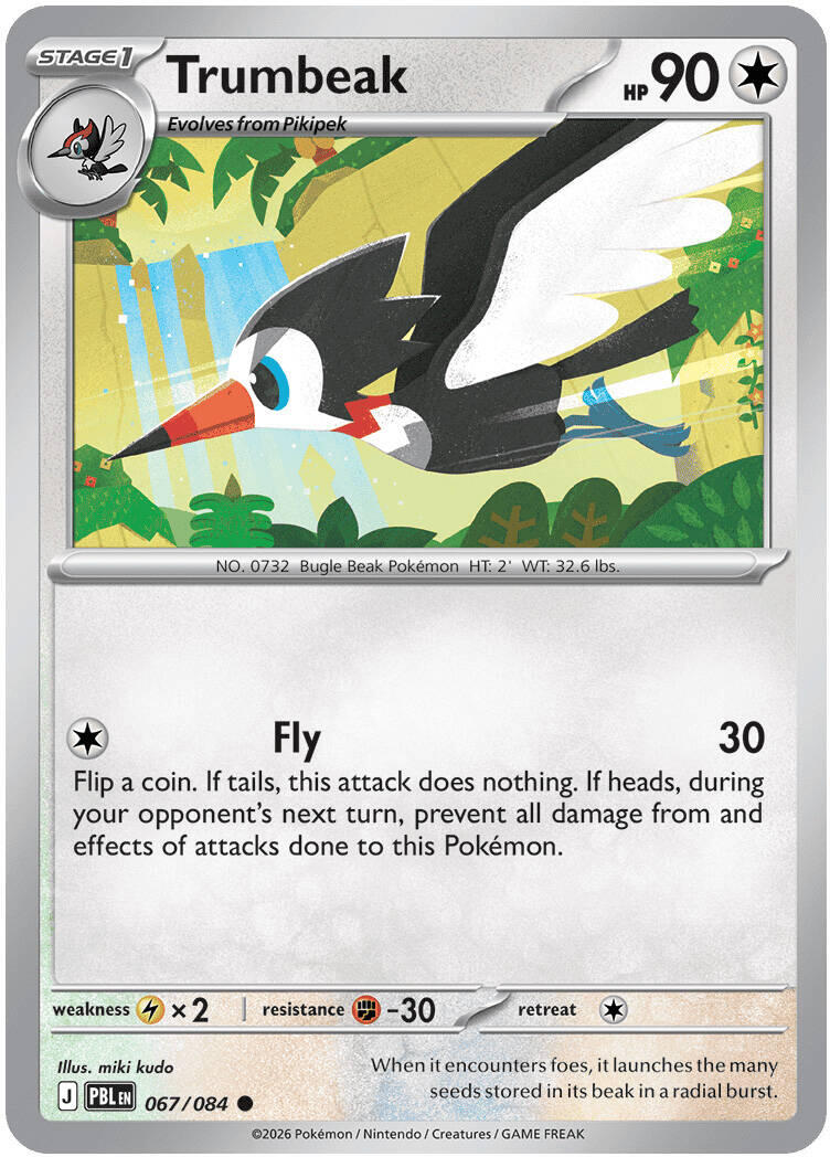 Trumbeak (067/084) [Mega Evolution: Pitch Black] | Exor Games Summserside
