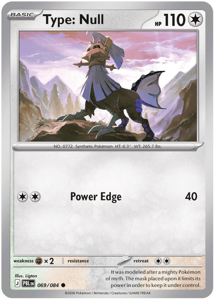 Type: Null (069/084) [Mega Evolution: Pitch Black] | Exor Games Summserside