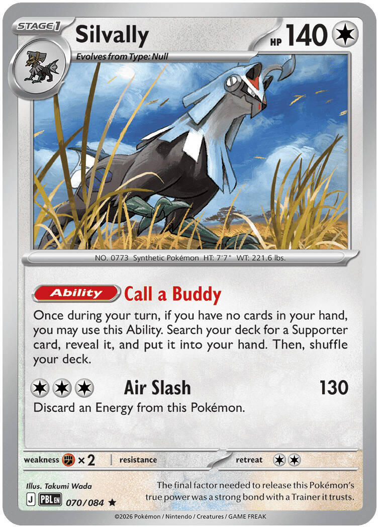 Silvally (070/084) [Mega Evolution: Pitch Black] | Exor Games Summserside