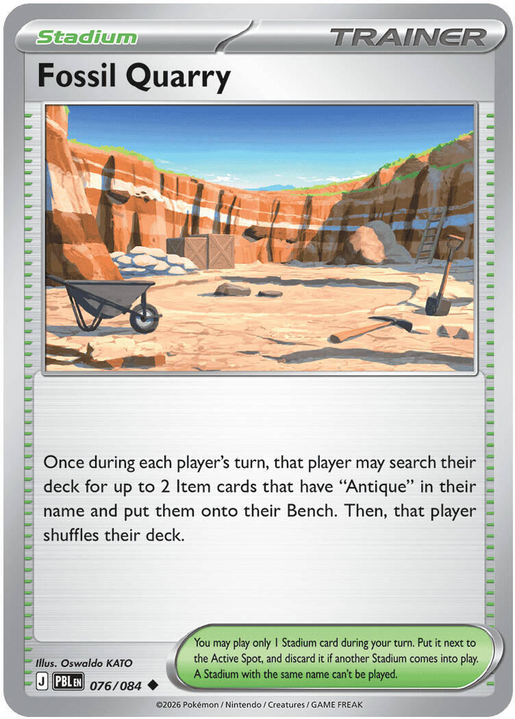 Fossil Quarry (076/084) [Mega Evolution: Pitch Black] | Exor Games Summserside