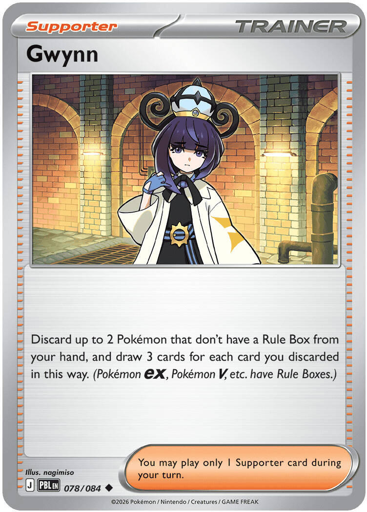 Gwynn (078/084) [Mega Evolution: Pitch Black] | Exor Games Summserside