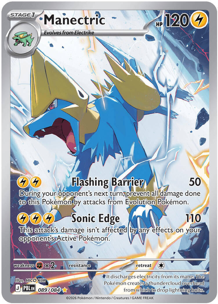 Manectric (089/084) [Mega Evolution: Pitch Black] | Exor Games Summserside