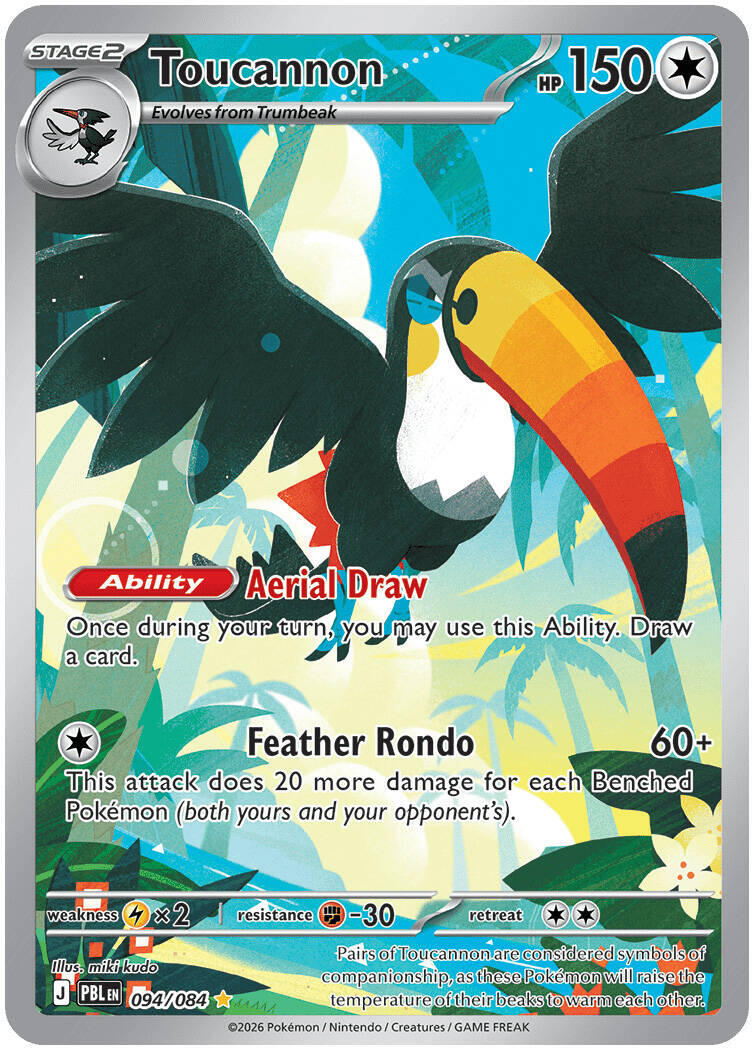 Toucannon (094/084) [Mega Evolution: Pitch Black] | Exor Games Summserside
