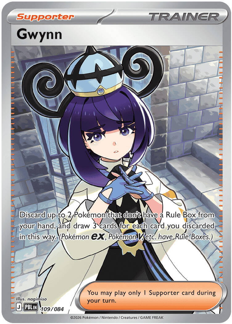 Gwynn (109/084) [Mega Evolution: Pitch Black] | Exor Games Summserside