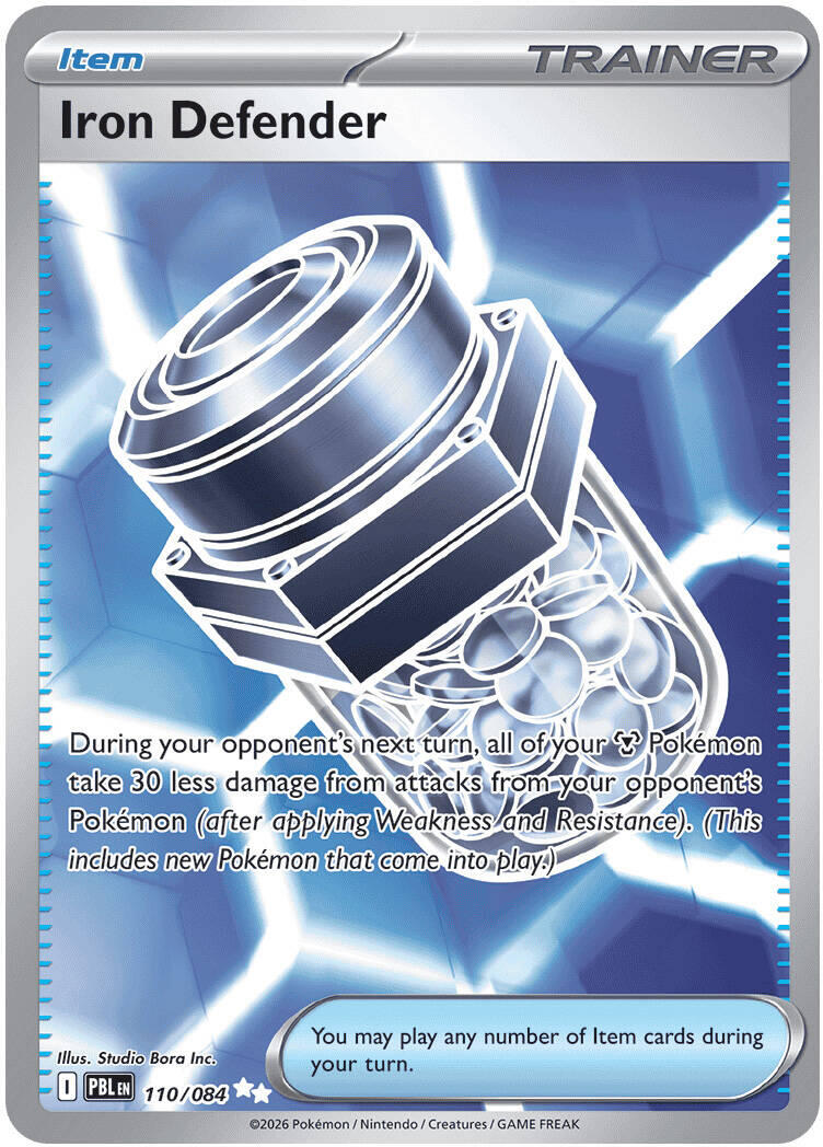 Iron Defender (110/084) [Mega Evolution: Pitch Black] | Exor Games Summserside